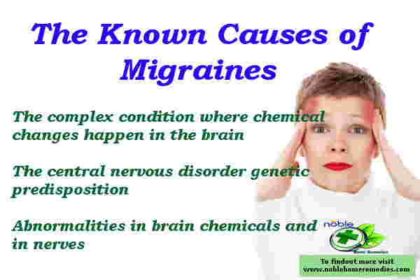 Causes of Migraines Headache