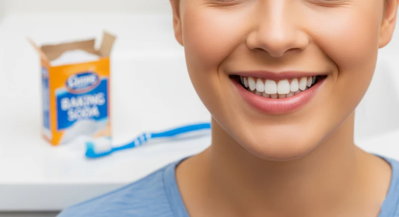 Whitening Teeth with Baking Soda