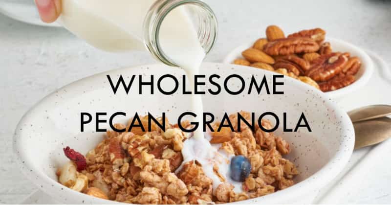 Wholesome Pecan Granola