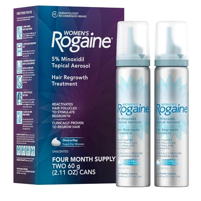 Women's Rogaine 5% Minoxidil Foam