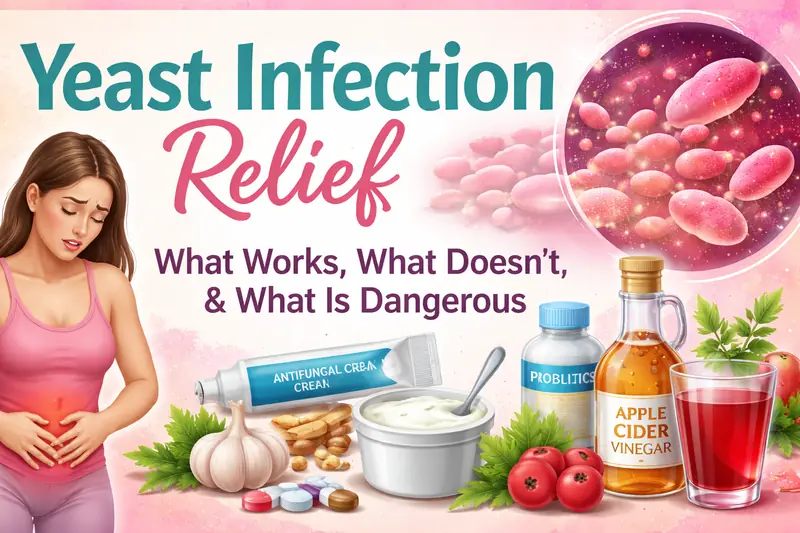 Yeast Infection Relief What Works and What Does not