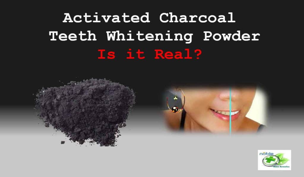 teeth whitening powder - activated charcoal