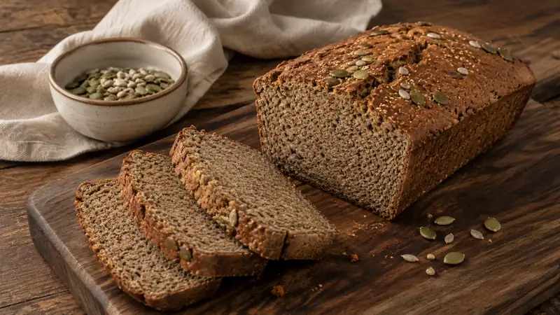 alkaline buckwheat seed bread