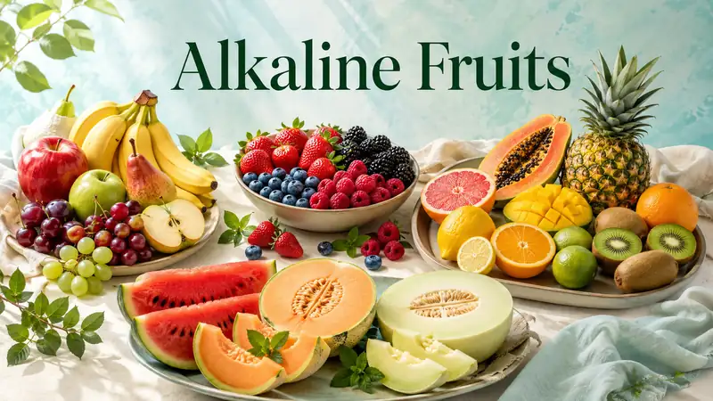 alkaline fruits list