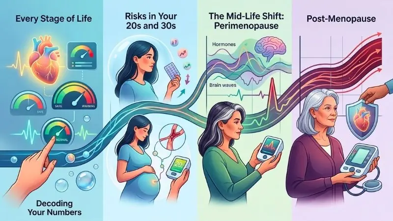 blood pressure chart for women