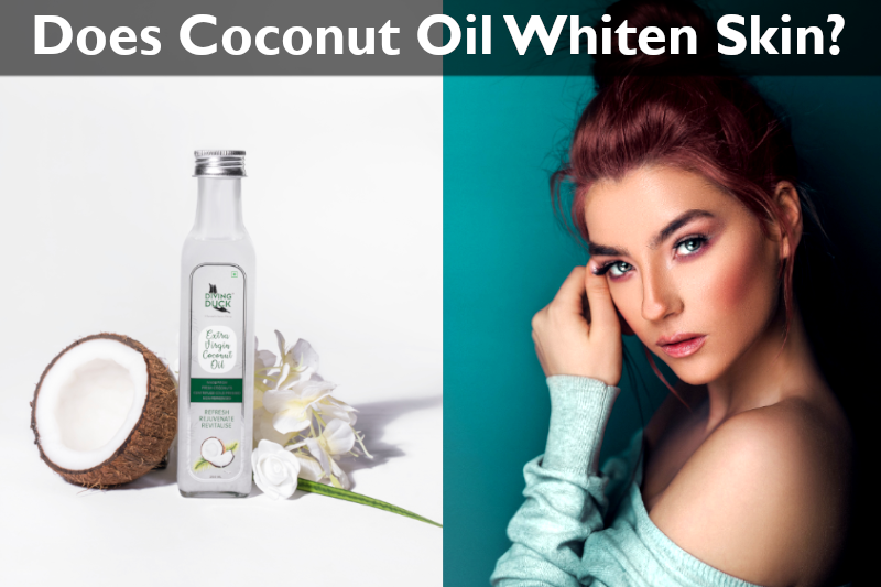 does coconut oil whiten skin