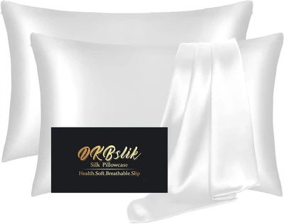 Silk Pillow Cases 2 Pack