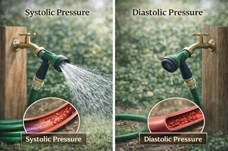 systolic and diastolic blood pressure
